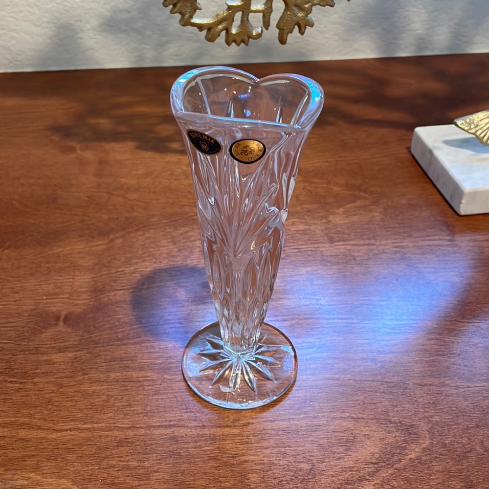 7” Crystal Vase
